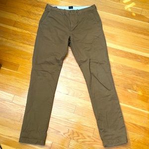 Jcrew 770 Straight-Fit Flannel-Lined Cabin Pant